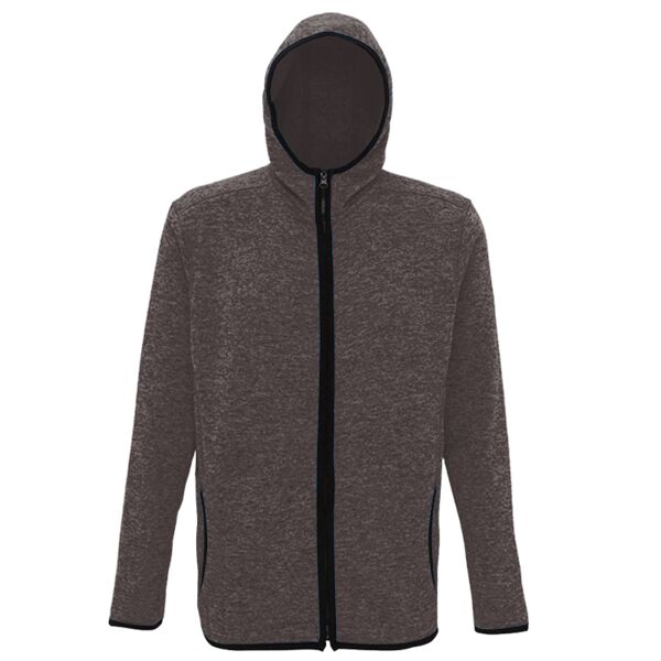 TriDri® Melange knit fleece jacket Vignette