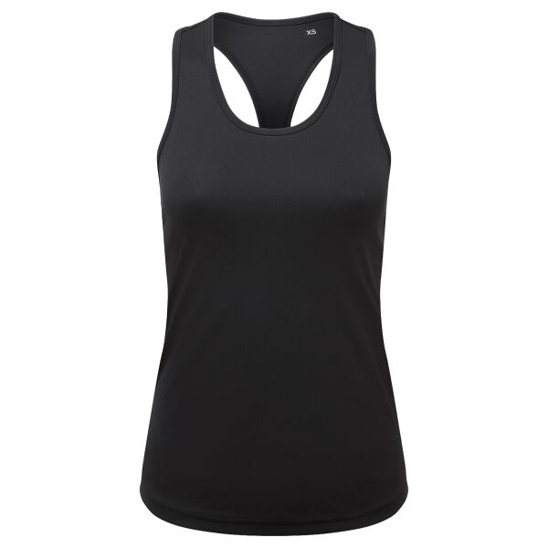 Women’s TriDri® recycled performance slim racerback vest Vignette
