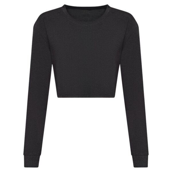 Women's long sleeve cropped T Vignette