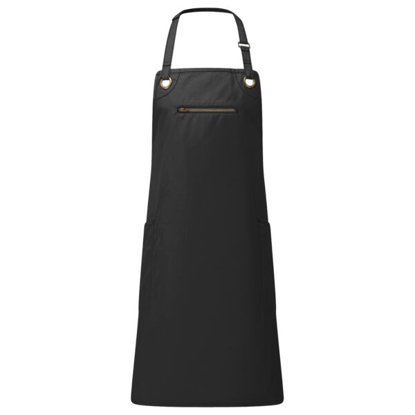 ‘Barley’ Contrast Stitch Bib Apron Vignette