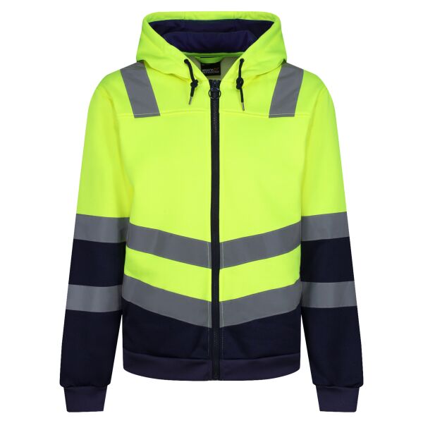 Pro hi-vis full zip hoodie Vignette