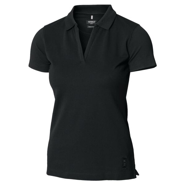 Women’s Harvard v-neck – stretch deluxe polo Vignette