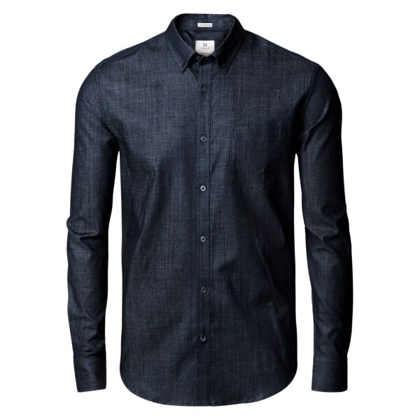 Torrance modern fit – raw and stylish denim shirt Vignette