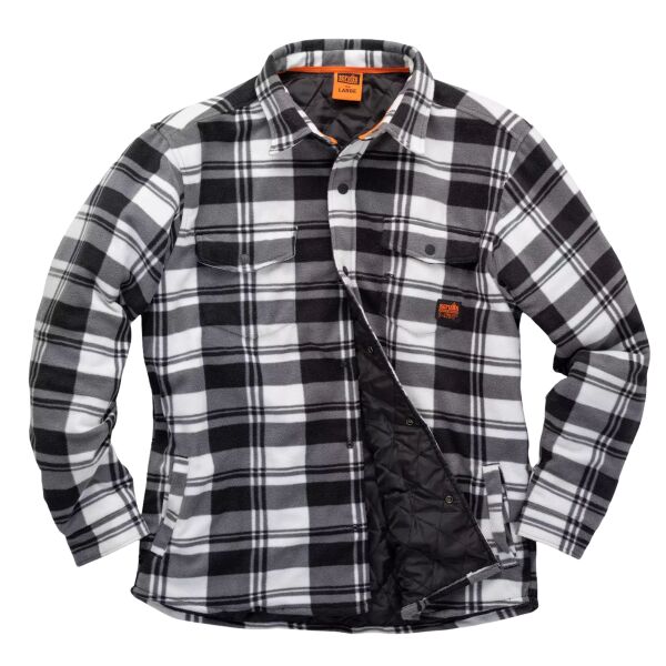Worker padded checked shirt Vignette