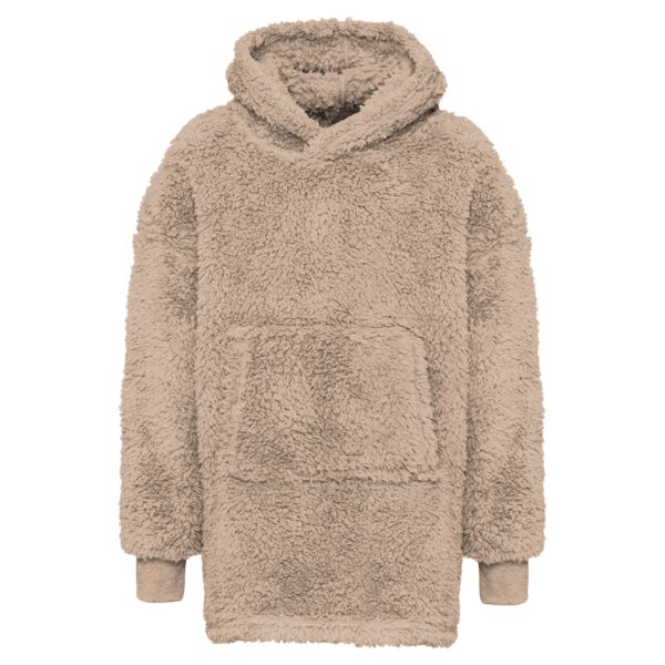 The kids Ribbon teddy bear fabric hoodie Vignette