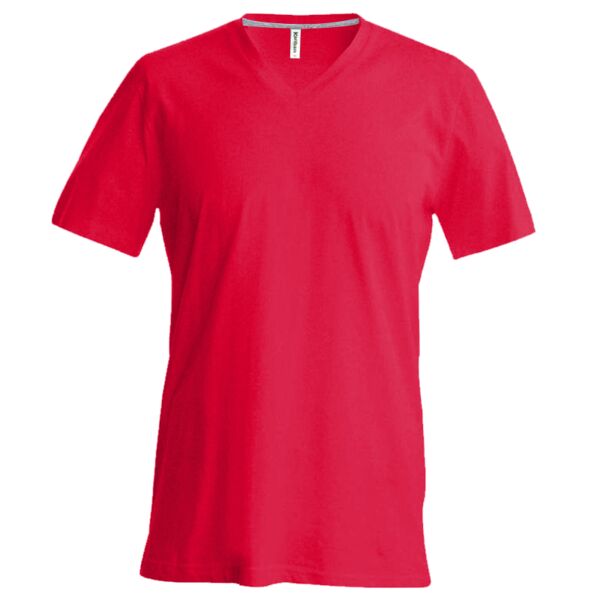 Men's short-sleeved V-neck T-shirt Vignette