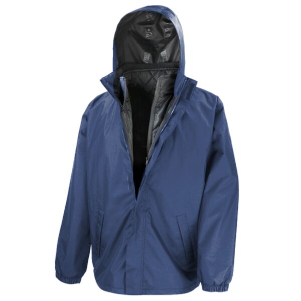 Core 3-in-1 jacket with quilted bodywarmer Vignette