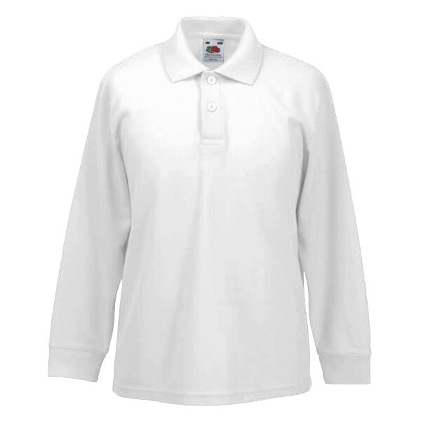 Kids long sleeve 65/35 polo Vignette
