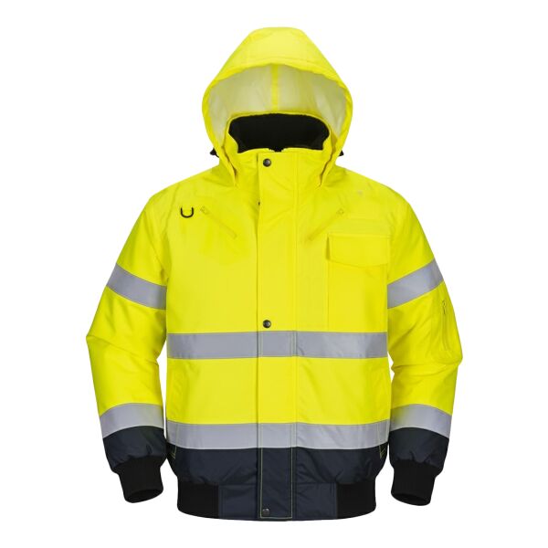 Hi-vis contrast bomber jacket (C465) Vignette