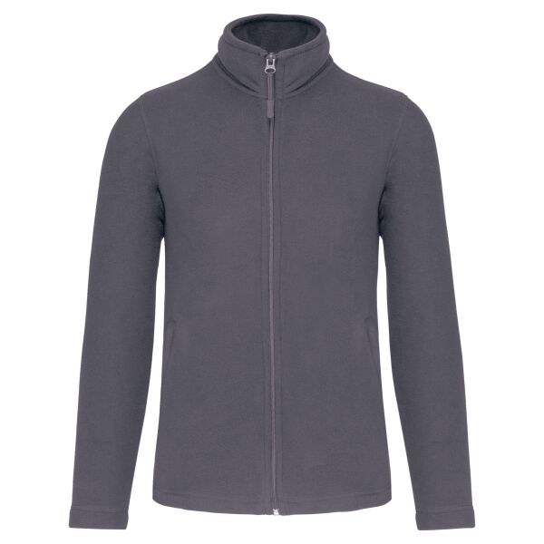 Zip-through microfleece jacket Vignette