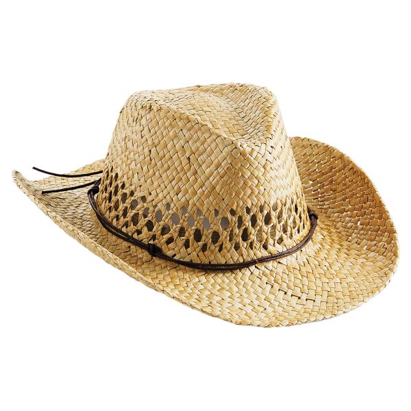 Straw cowboy hat Vignette