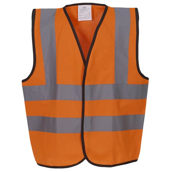 Kids hi-vis 2 b&b waistcoat (HVW100CH) Vignette