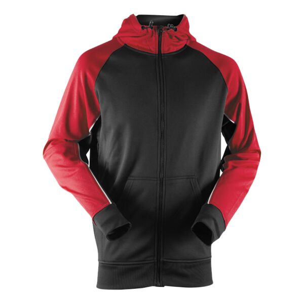 Panelled sports hoodie Vignette