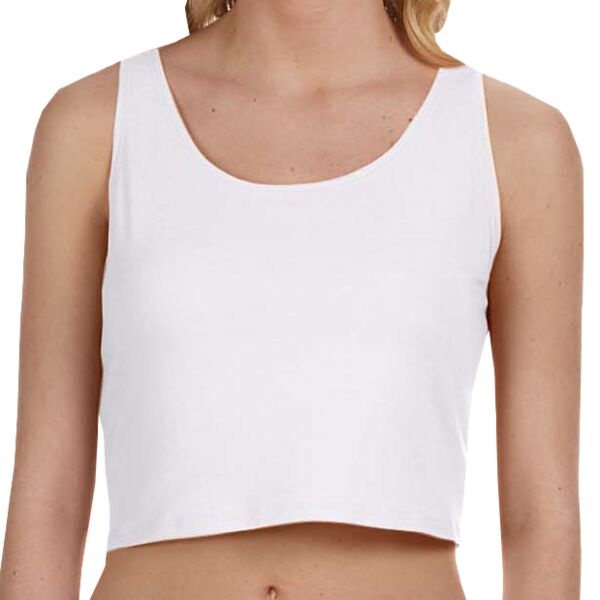 Women's polycotton crop top Vignette