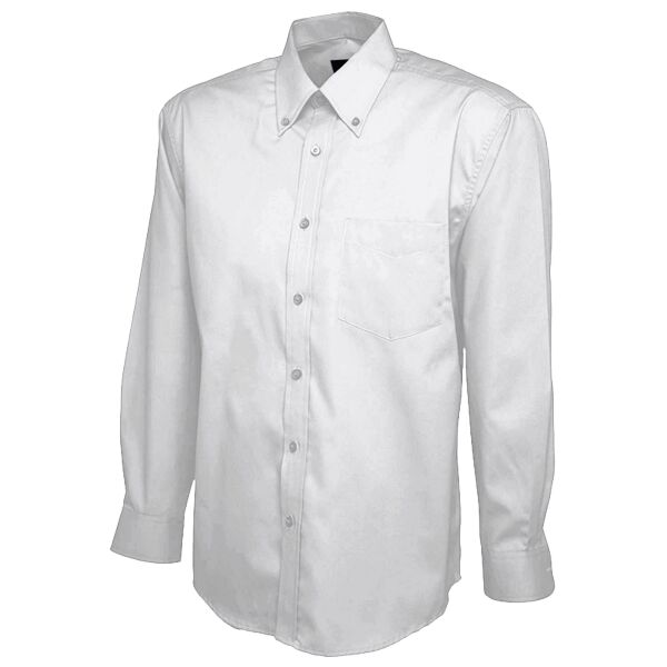 Mens Pinpoint Oxford Full Sleeve Shirt Vignette