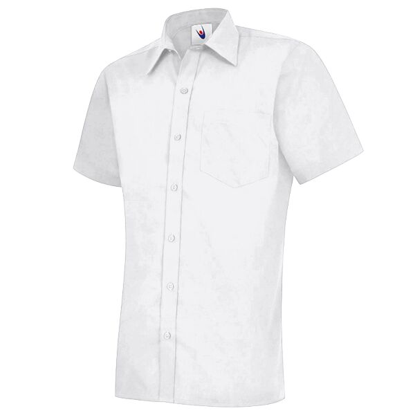 Mens Poplin Half Sleeve Shirt Vignette