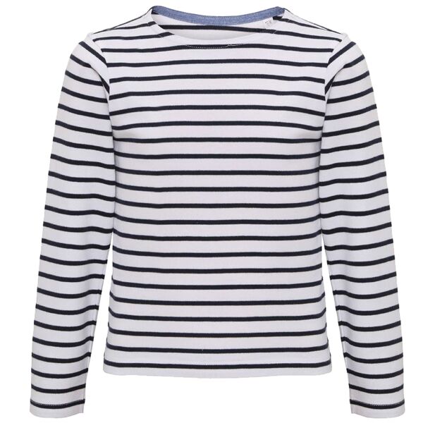 Kids Marinière coastal long sleeve tee Vignette