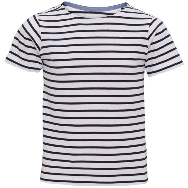 Kids Marinière coastal short sleeve tee Vignette