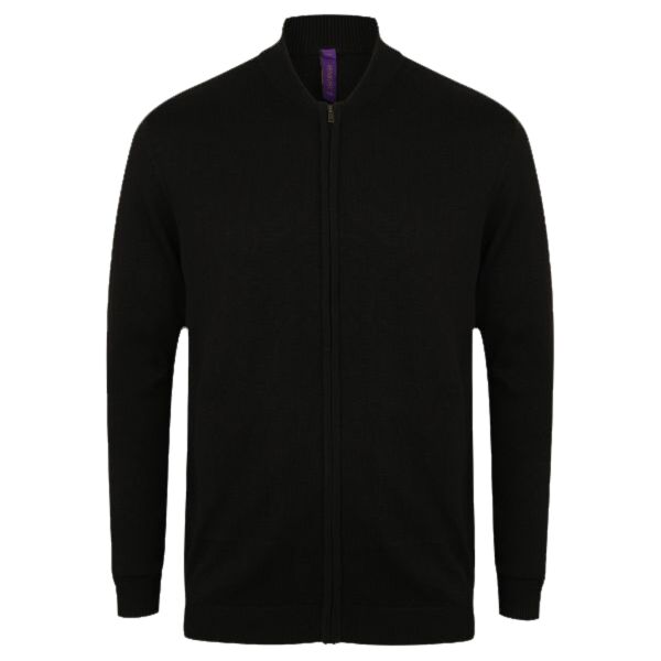 Unisex zip-through cardigan Vignette