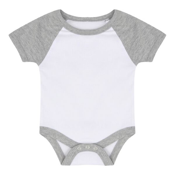 Essential short-sleeved baseball bodysuit Vignette