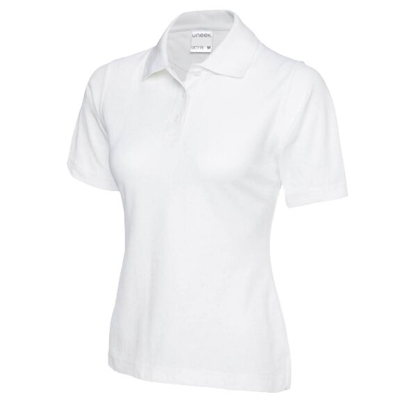 Ladies Active Cotton Poloshirt Vignette