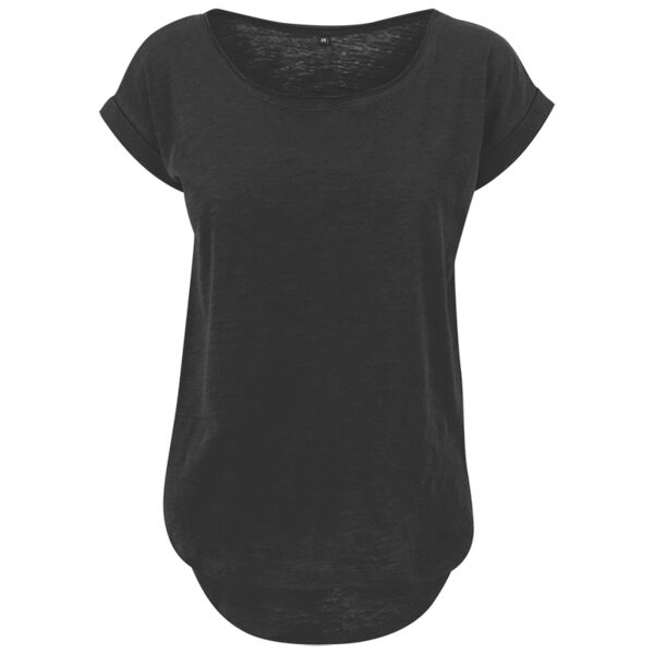 Women's long slub tee Vignette