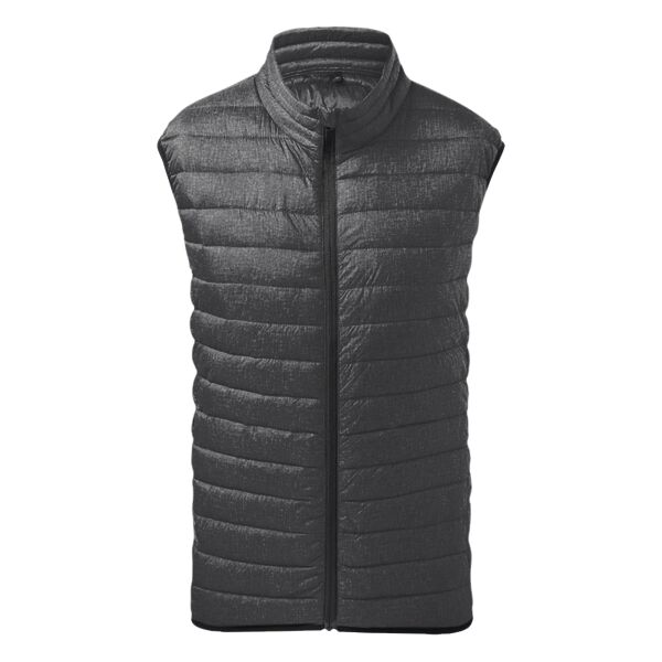 Melange padded gilet Vignette