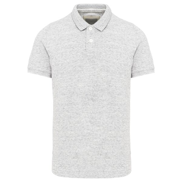 Men's vintage short sleeve polo shirt Vignette