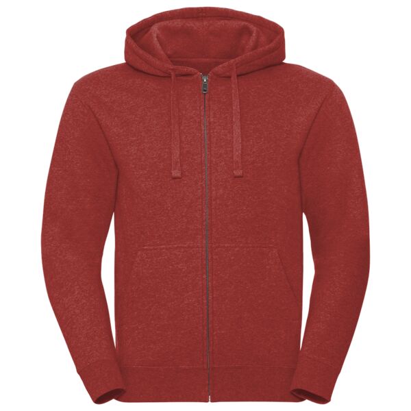 Authentic melange zipped hood sweatshirt Vignette