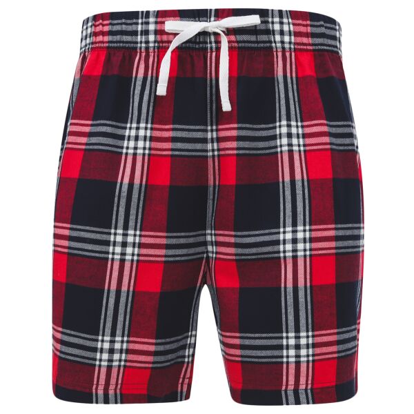 Tartan lounge shorts Vignette