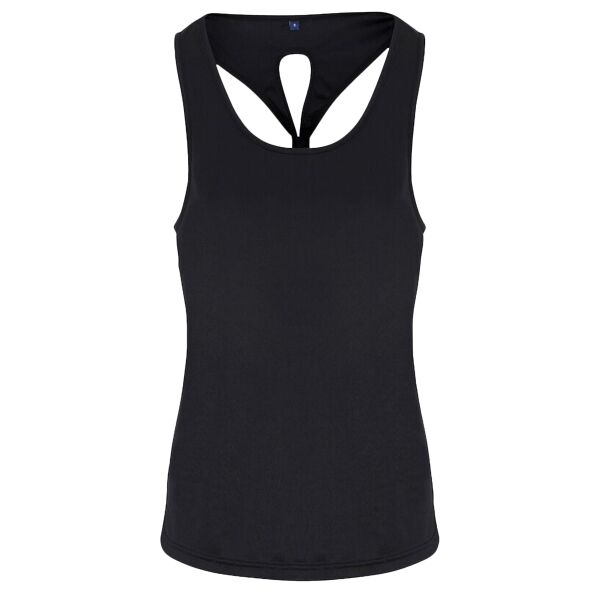 Women's TriDri® yoga knot vest Vignette