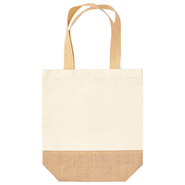 Jute base canvas shopper Vignette