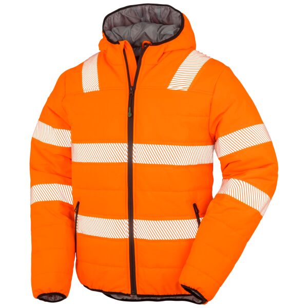 Recycled ripstop padded safety jacket Vignette