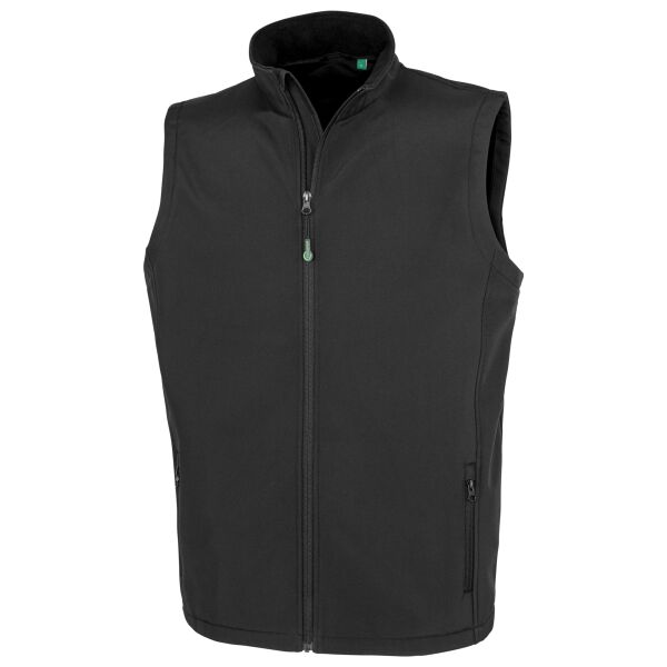Men's recycled 2-layer printable softshell bodywarmer Vignette