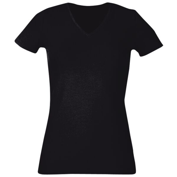 Tagless - Women's V-Neck T-Shirt Vignette