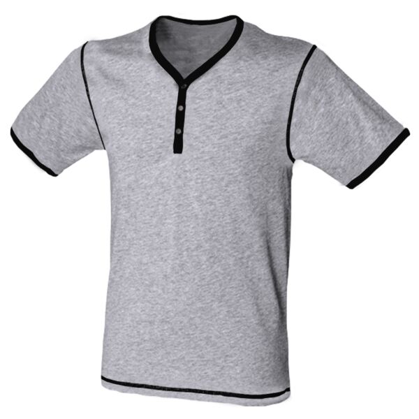 Short Sleeve Button T Vignette