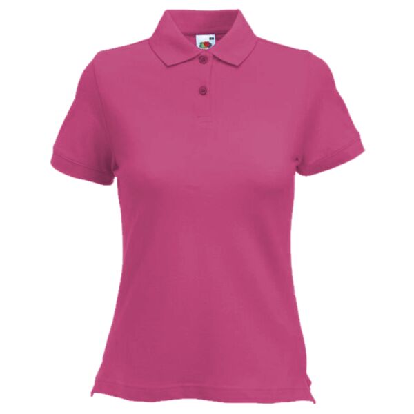 Polo femme de marque Fruit Of The Loom Vignette