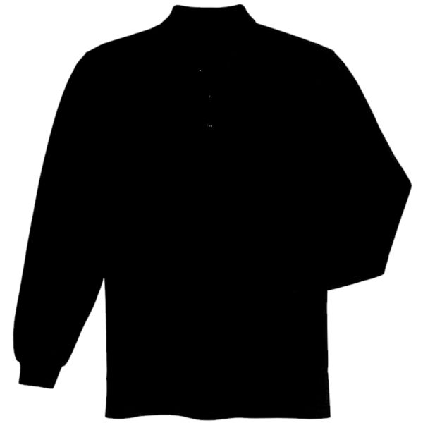 Long sleeve classic cotton polo Vignette