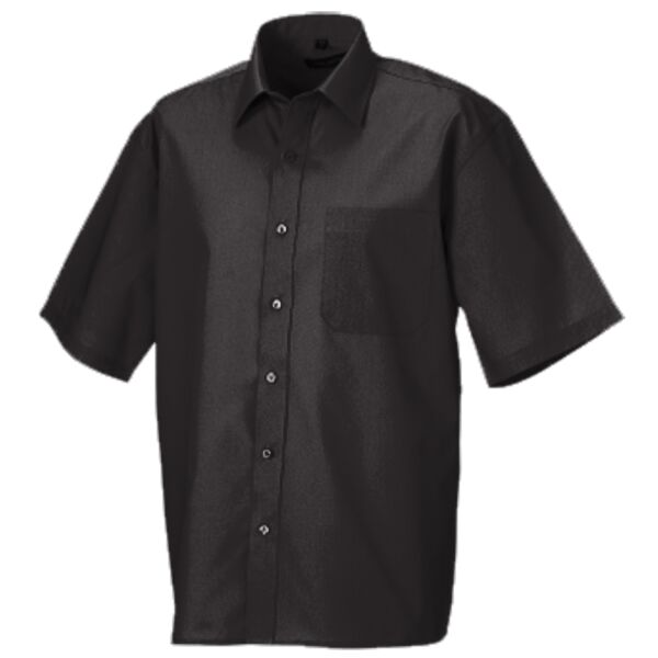 Short sleeve PolyCotton Poplin Shirt Vignette