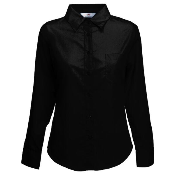 Fruit Of The Loom Lady L/S Poplin Shirt Vignette