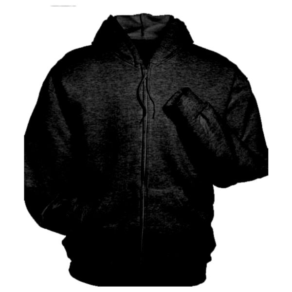 Fruit Of The Loom Zip Through Hood Sweat Vignette