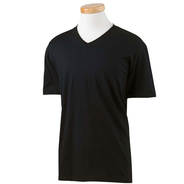 4.5 oz SoftStyle V-Neck T-Shirt Vignette
