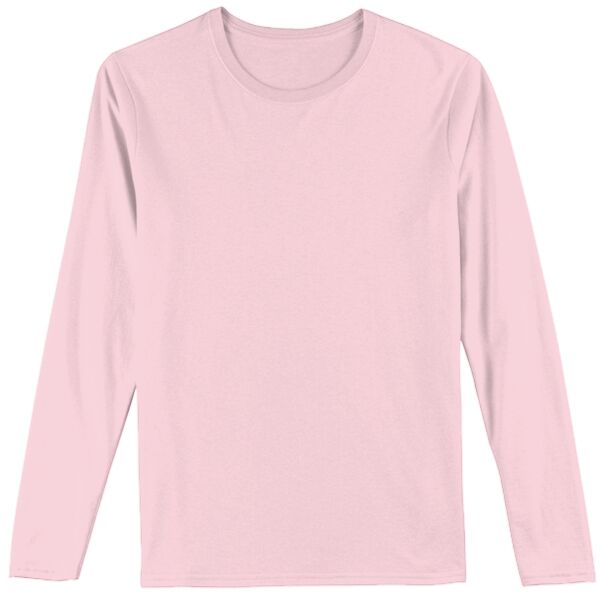 Ladies’  6.1 oz. Ultra Cotton®  Long-Sleeve T-Shirt Vignette