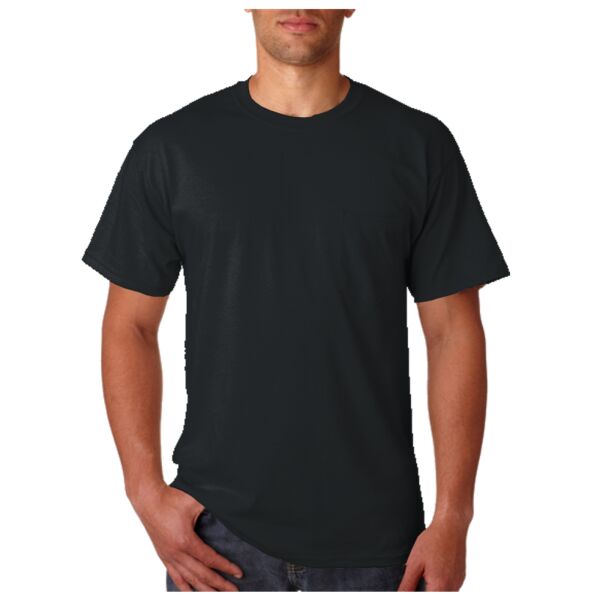 Adult Ultra CottonTM T-Shirt with Pocket Vignette
