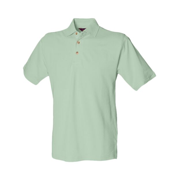 Classic polo with stand up collar Vignette
