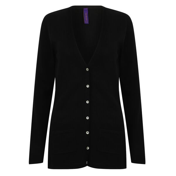 Women's V Button Cardigan Vignette