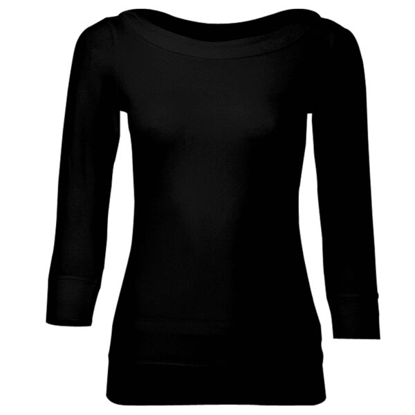 Russell Collection 3/4 Sleeve Top Vignette