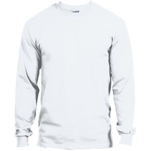 Heavy Cotton 100% Cotton Long Sleeve T Shirt Vignette
